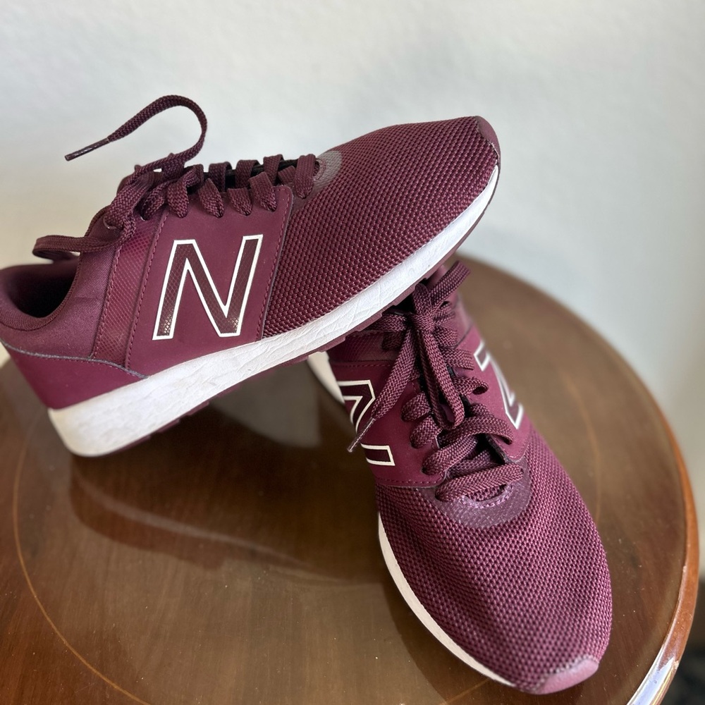 New Balance Maroon Athletic Shoes